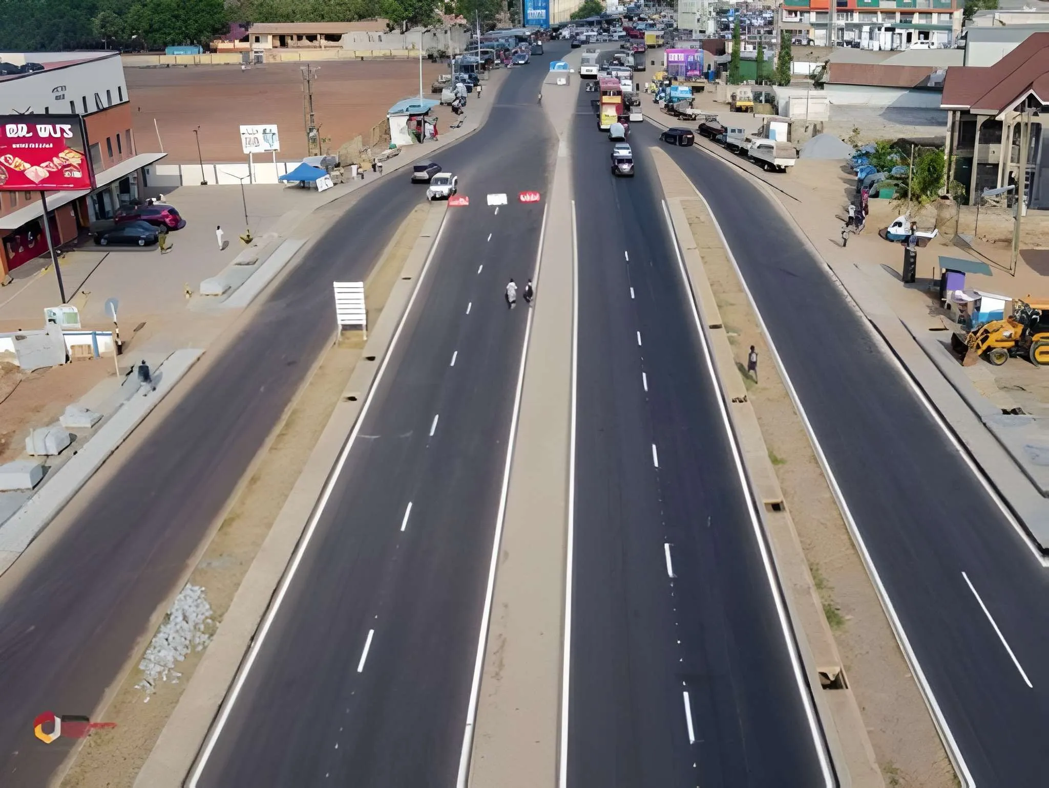 Nsawam Town Roads
