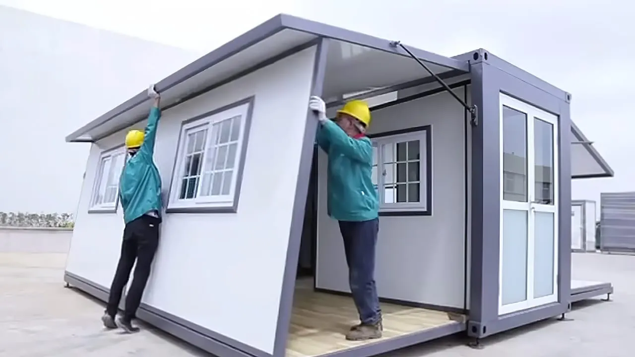 Portable House Installation